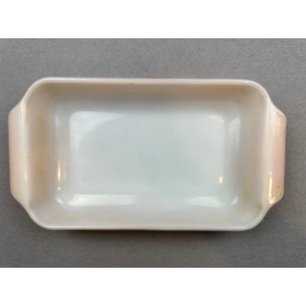 Anchor‎ Hocking Fire King Peach Lustre 1.5 QT Rect. Casserole Baking Dish 432